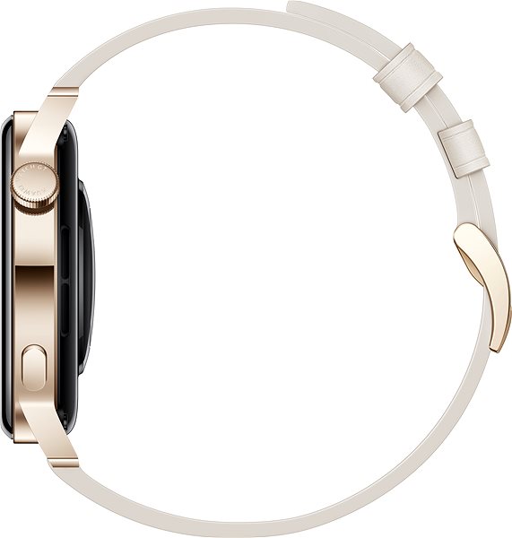 Smartwatch Huawei Watch GT 3 42 mm Elegant White Seitlicher Anblick