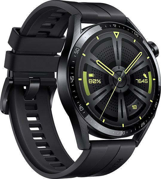 Smart Watch Huawei Watch GT 3 46mm Black Lateral view