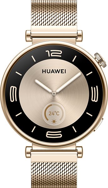 Smart hodinky Huawei Watch GT 4 41 mm Gold Milanese Strap ...