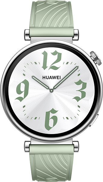 Smart hodinky Huawei Watch GT 4 41 mm Green Fluoroelastomer Strap ...