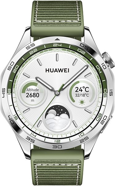 Smart hodinky Huawei Watch GT 4 46 mm Green Composite Strap ...