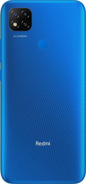 Mobile Phone Xiaomi Redmi 9C 64GB Blue Back page