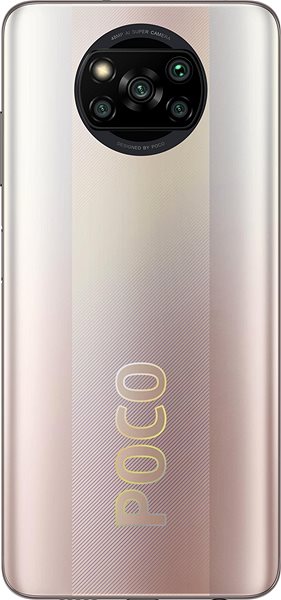 Mobile Phone POCO X3 Pro 256GB, Bronze Back page
