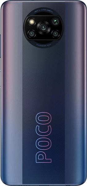 Mobile Phone POCO X3 Pro, 256GB, Gradient Black Back page