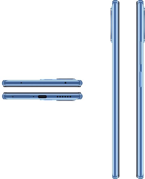 Mobile Phone Xiaomi 11 Lite 5G NE 8GB/128GB Blue Lateral view