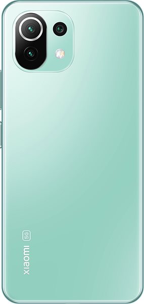 Mobiltelefon Xiaomi 11 Lite 5G NE 8GB/128GB zöld Hátoldal