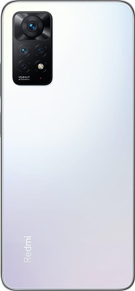 Mobiltelefon Xiaomi Redmi Note 11 Pro 5G 128 GB fehér Hátoldal