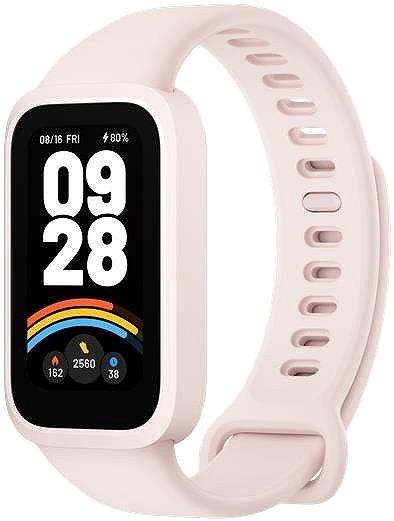 Xiaomi Smart Band 9 Active Pink fitness band.