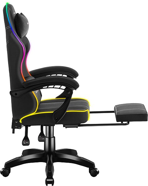 Gaming Chair Huzaro Swivel chair Force 3.7 RGB black ...
