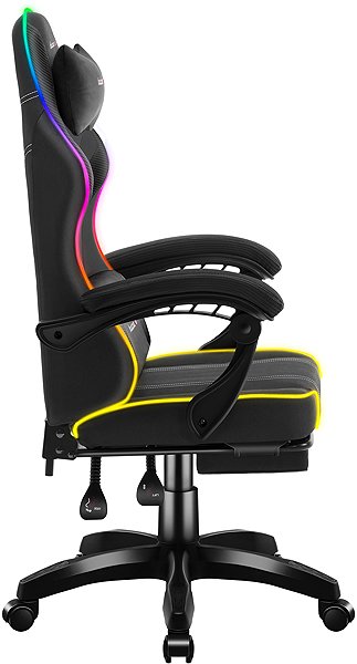 Gaming Chair Huzaro Swivel chair Force 3.7 RGB black ...