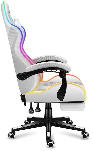 Gaming Chair Huzaro Swivel chair Force 4.7 RGB white ...