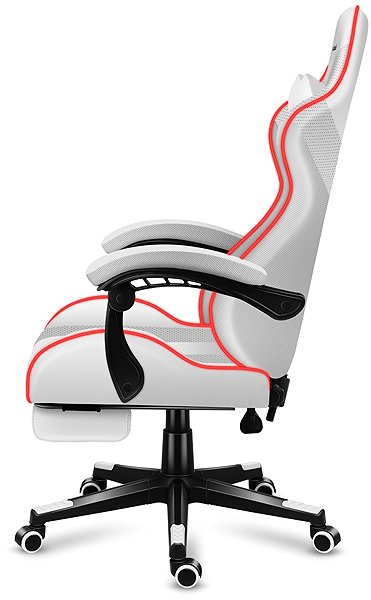 Gaming Chair Huzaro Swivel chair Force 4.7 RGB white ...