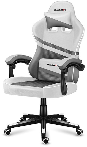 Gaming Chair Huzaro Swivel chair Force 4.4 white mesh ...