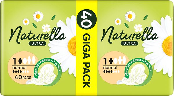 Menstruační vložky NATURELLA Ultra Camomile 40 ks ...