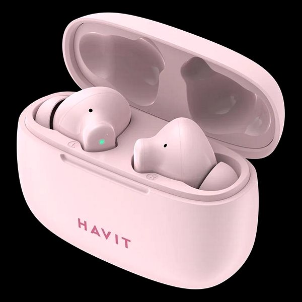 Vezeték nélküli fül-/fejhallgató Havit TW967 Pink ...
