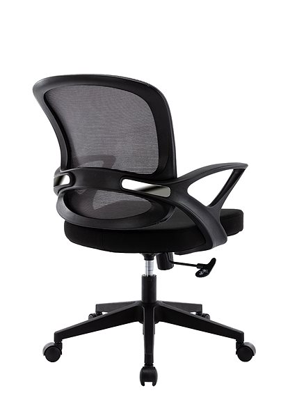 Kancelárska stolička HAWAJ C3211B čierno-čierna Zadná strana
