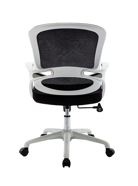 Kancelárska stolička HAWAJ C3211B čierno-biela Zadná strana