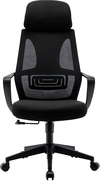 Office Chair HAWAJ C9011A Black-Black Screen