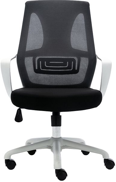 Irodai szék HAWAJ C9011B fekete-fehér Képernyő