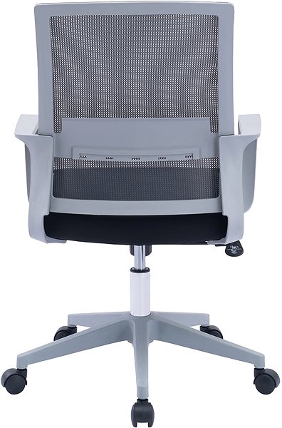 Bürostuhl HAWAJ C9221B - Schreibtischstuhl - schwarz/grau Rückseite