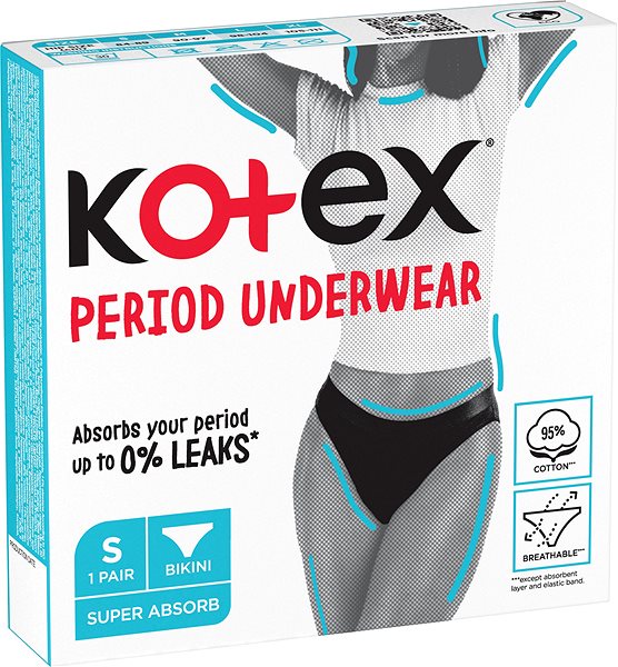 Menštruačné nohavičky KOTEX Period Underwear S ...