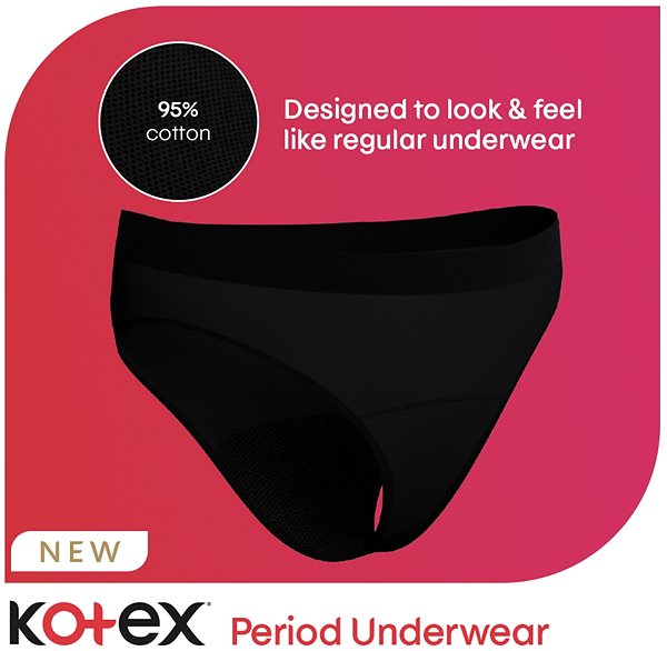 Menštruačné nohavičky KOTEX Period Underwear M ...
