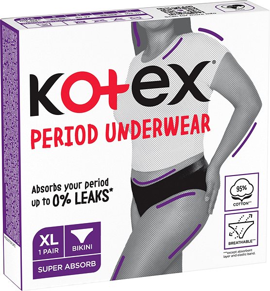 Menštruačné nohavičky KOTEX Period Underwear XL ...