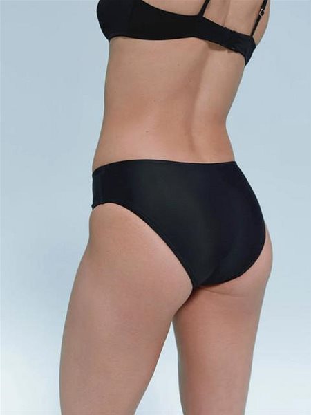 Menštruačné nohavičky SNUGGS menštruačné plavky čierne, veľkosť S ...
