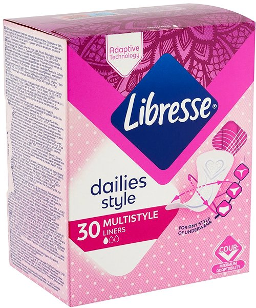Slip inserts LIBRESSE Dailies Style Multistyle 30 pcs .