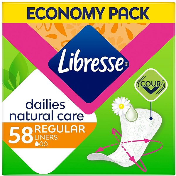 Slip inserts LIBRESSE Dailies Natural Care 58 pcs .
