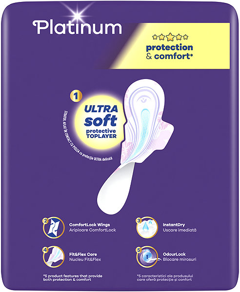 Menštruačné vložky ALWAYS Platinum Super Extra 36 ks ...