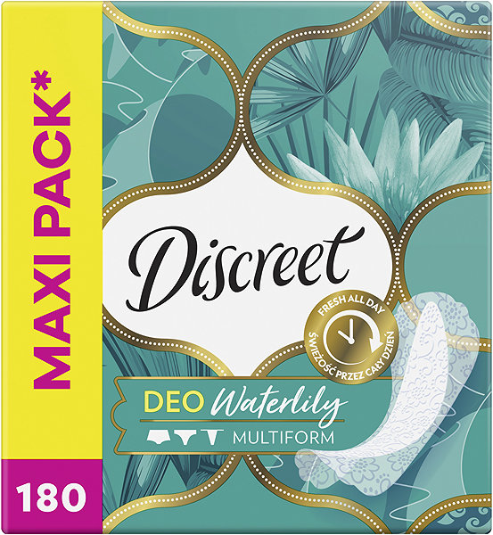 DISCREET Multiform Waterlily Slip Inserts 180 pcs .