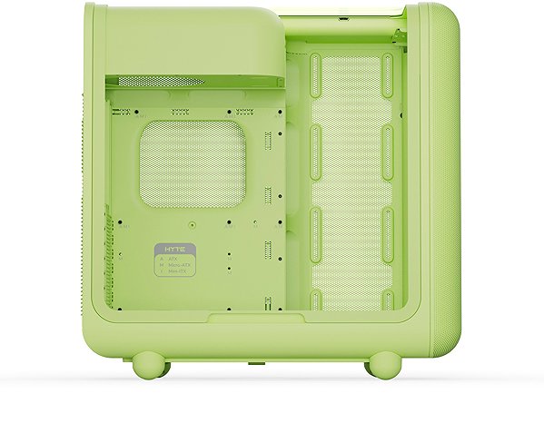 HYTE X50 Matcha Milk PC case.