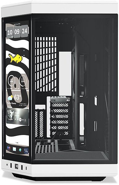 HYTE Y70 Touch Infinite Panda PC case.
