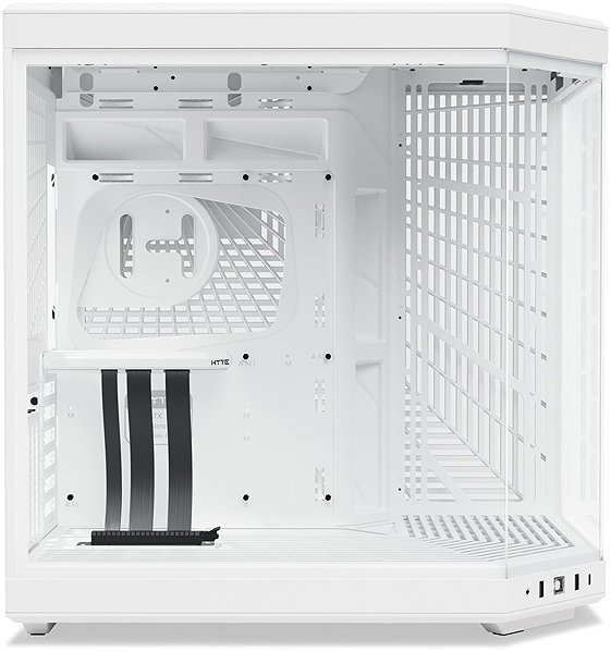 HYTE Y70 Snow White PC case.