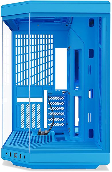 HYTE Y70 Blueberry Milk computer case.