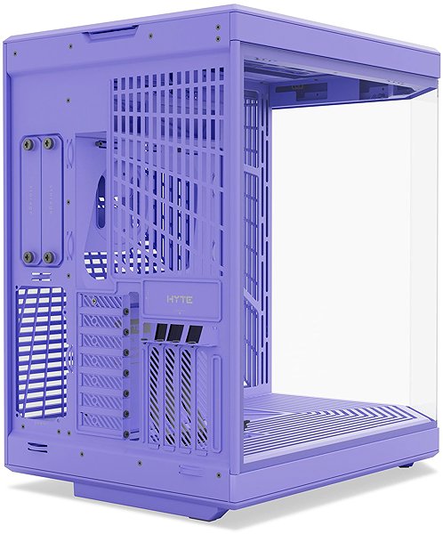 HYTE Y70 Taro Milk computer case.