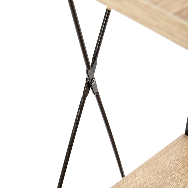 Shelving Unit Shelf RUTVIK 2, decor sonoma/black Features/technology