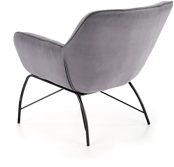BELTON Armchair, Grey.