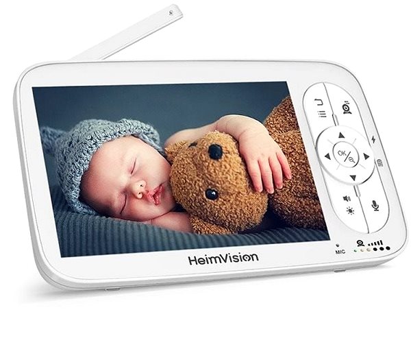 Babyphone HEIMVision HM136 Seitlicher Anblick