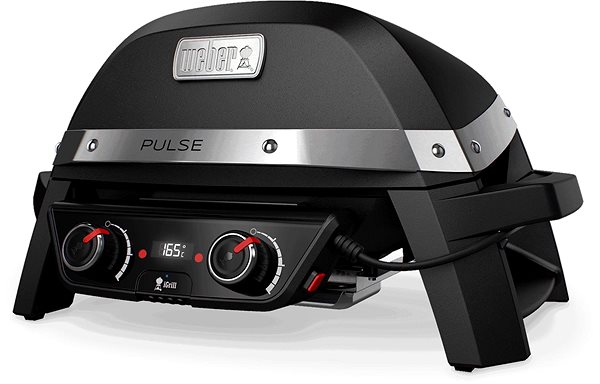 Electric Grill Weber PULSE 2000 Electric Grill, Black Lateral view