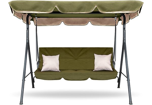 Garden Swing AGA Garden swing MAJKA, Olive ...