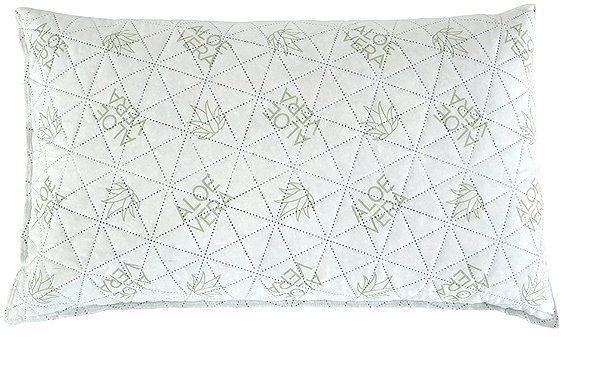 Anatomical pillow TEXTILOMANIA Anatomical pillow Visco luxury aloe vera 45 × 75 cm .