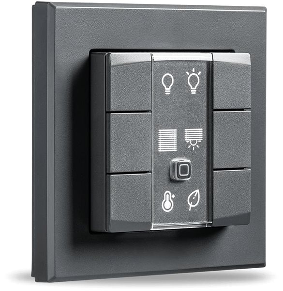 Remote control Wall mounted remote control - 6 buttons, anthracite - HmIP-WRC6-A .