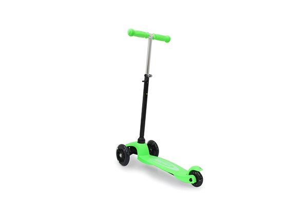 Roller Jamara KickLight Scooter green Oldalnézet