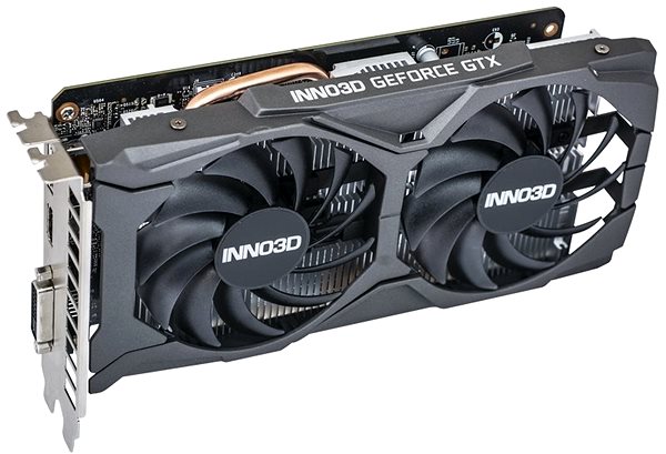 Graphics Card Inno3D GeForce GTX 1650 SUPER Twin X2 OC Lateral view