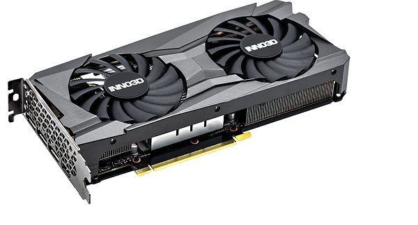 Graphics Card Inno3D GeForce RTX 3060 Twin X2 12G Lateral view