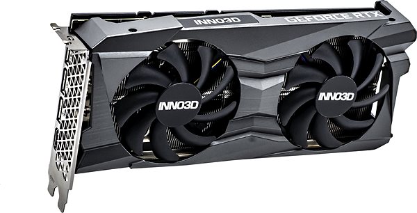Graphics Card Inno3D GeForce RTX 3060 Twin X2 OC 12G Lateral view