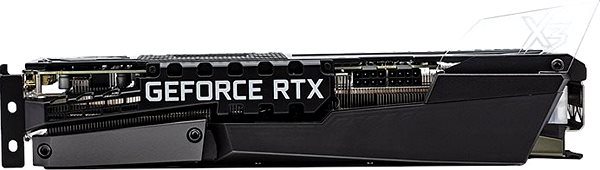 Grafická karta Inno3D GeForce RTX 3080 Ti iCHILL X3 Bočný pohľad