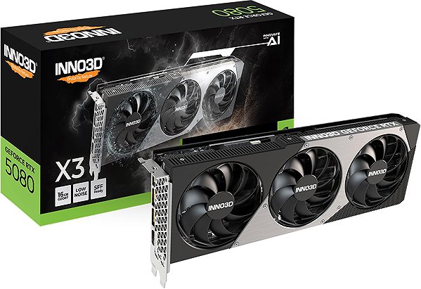 Grafická karta Inno3D GeForce RTX 5080 X3 16G ...